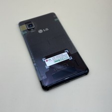 Originale LG E975 Optimus G coperchio batteria posteriore back cover nero