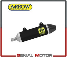 Terminale Arrow Allumi Nero Omologa Thunder Fond Carb Malaguti XSM 125 2019 2020