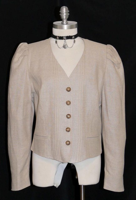 beige summer jacket
