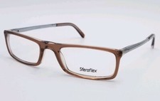 Sferoflex 1139 C558 Rectangular Brown 51 20 Display Frame Only Eyeglasses 1949