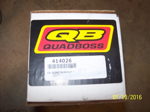 NEW Quadboss 414026 Yamaha Bruin Grizzly Big Bear Kodiak Rhino CV Axle Joint Kit
