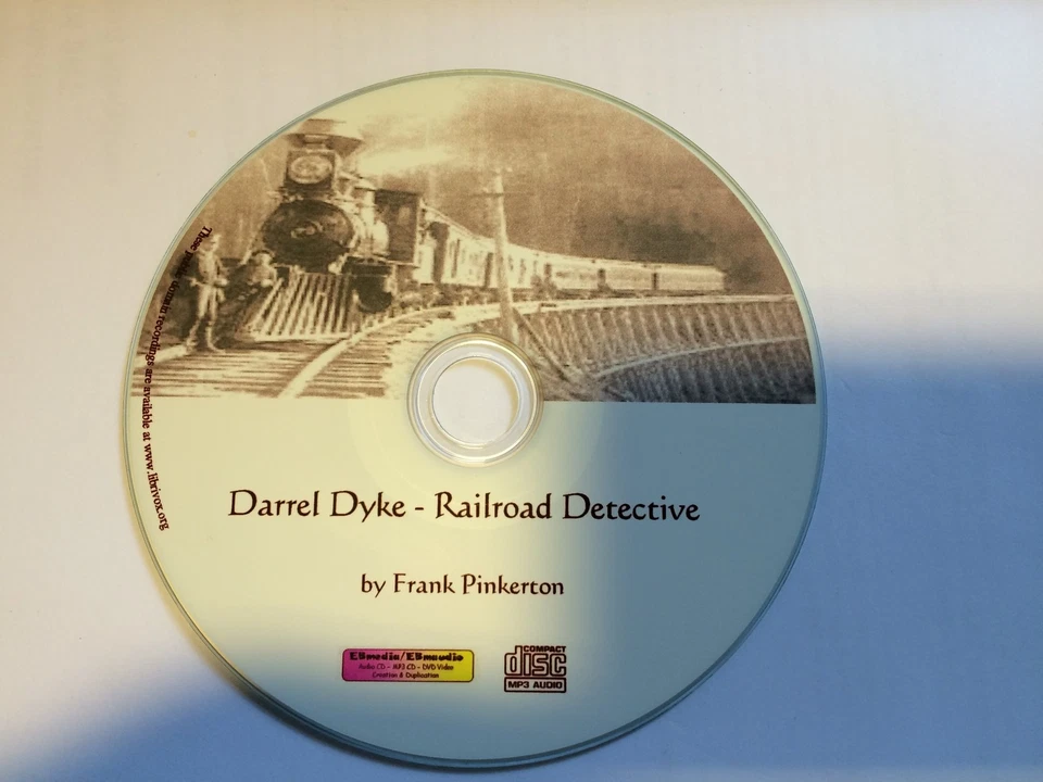 Dyke Darrel the Railroad Detective MP3 Audio Book CD Cowboy Western