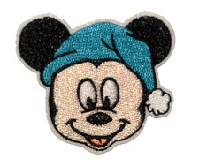 BABY MICKEY MOUSE - Embroidered Iron-On/Sew Patch