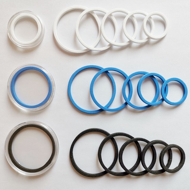 100 Adjustable Coins Capsule Case Foam Gasket Insert Mats Guard Rings 16-40mm US 100 Adjustable Coins Capsule Case Foam Gasket Insert Mats Guard Rings 16-40mm US