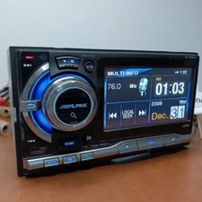 Alpine iXA-W404J 2DIN Digital Media Receiver USB AUX Car Audio Fast Shipping