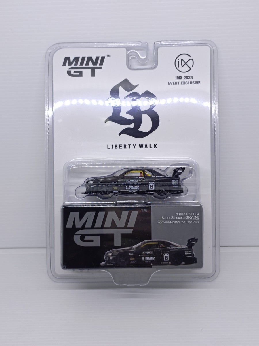 Mini GT Nissan LB-ER34 Super Silhouette Skyline Indonesia Mini GT Nissan LB-ER34 Super Silhouette Skyline Indonesia