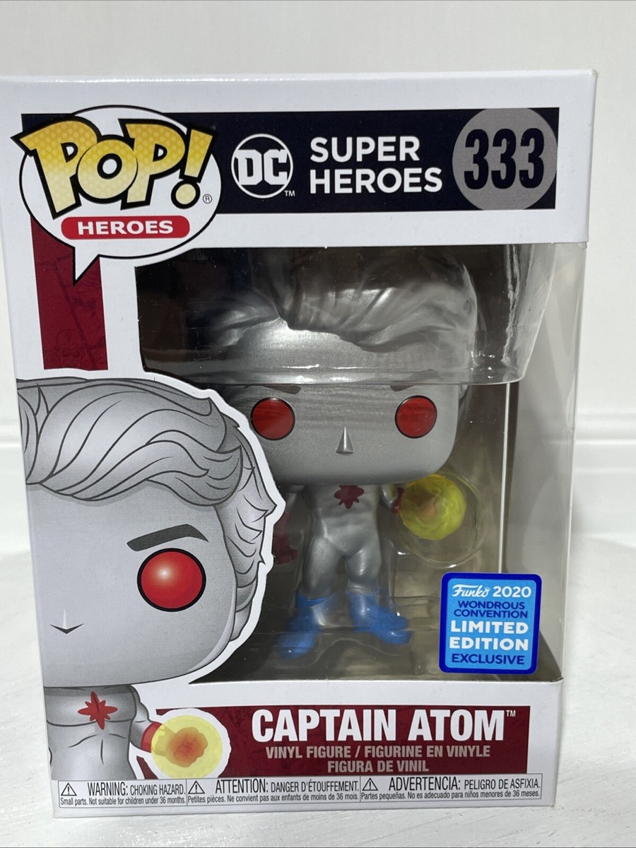 pop ファンコ Funko Pop! DC Super Heroes: Captain Atom #333 Vinyl Figure