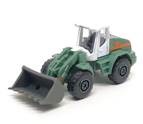 Majorette Construction Loader Liebherr L538 Max Wild Green 1/87 (3") no Package - Picture 3 of 6