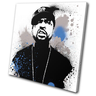 Dr Dre Rapper Grunge Abstract Pop Musical SINGLE CANVAS WALL ART Picture Print