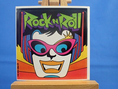 AGI Rock Star Concert Stickers 1985 Rock N Roll