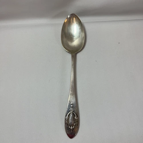 Mount Vernon by Lunt Sterling Silver Serving Spoon 8 5/8" Monogram 1908