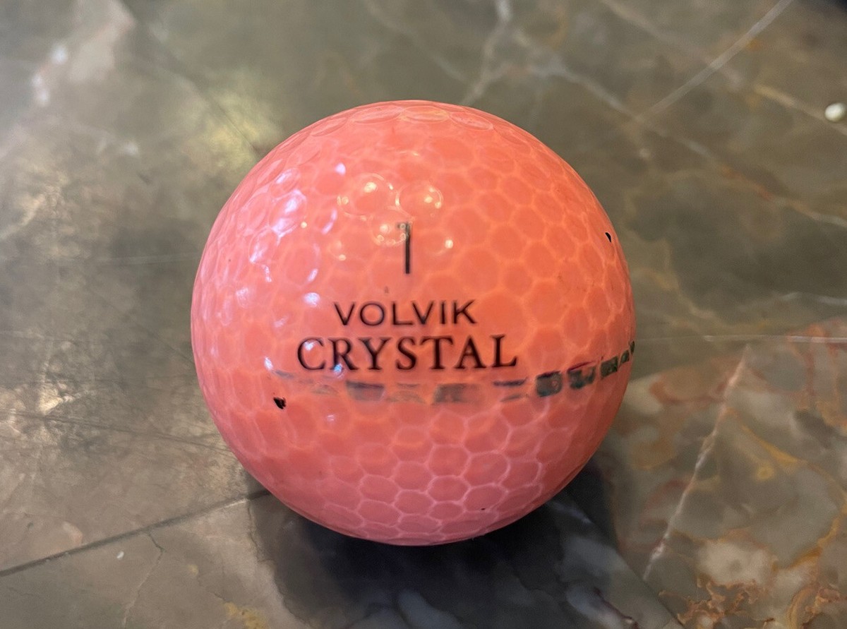 新品未使用　ボルビック　VOLVIK CRYSTAL　クリスタルピンク　ボール 1 Golf Ball (1) Volvik Crystal Pink | eBay