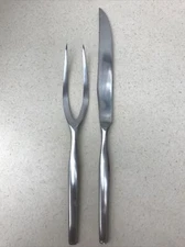 Vintage knife fork Selandia Sweden Stainless Carving Set
