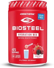 Biosteel Hydration Mix Sport Drink Powder Sugar Free Essential Electrolyte