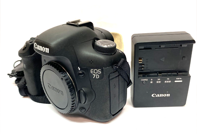 Canon EOS 7D 18.0 MP Digital SLR Camera - Black- DS126251 (Body