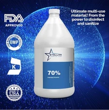Isopropyl Alcohol 70% ~~ Stellar Chemical Corp ~~  1 Gallon