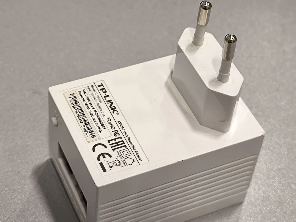 TP-Link TL-PA4020 AV500 Powerline Adapter - Gebraucht, Nein Verpackung - Bild 4 von 4