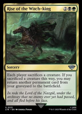 Aufstieg des Hexenkönigs ~ Der Herr der Ringe [ NM ] [ Magic MTG ]