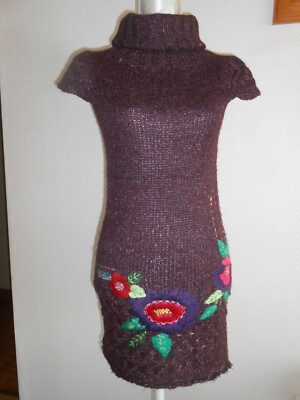 HAUT PULL ML Femme °°° Desigual °°° Taille S EUR 12,00 - FR