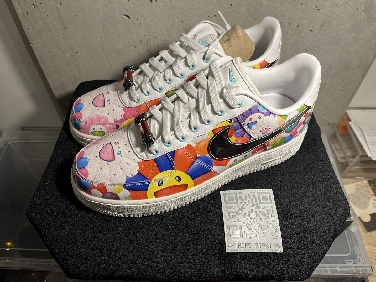 RTFKT x Nike Air Force 1 - Murakami Drip Size 9.5 Men's W RTFKT x Nike Air Force 1 - Murakami Drip Size 9.5 Men's W