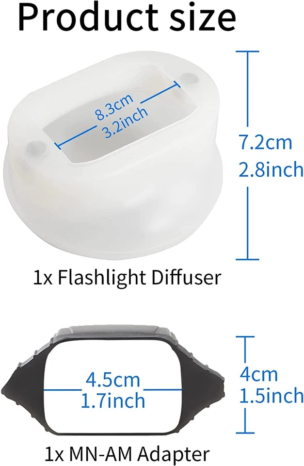 Selens Magnetic Flash Speedlite Modifier Sphere Diffuser Bounce Kit Rubber Band - image 4 of 4