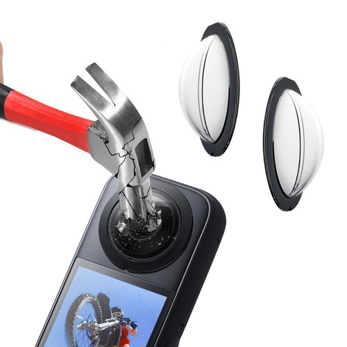 Sticky Lens Guards Lens Protector Panorama Lens Protector for Insta 360 ONE X3 - Foto 2 di 12