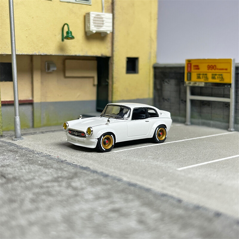 Mortal 1:64 Honda S800 white / red / black limited 499