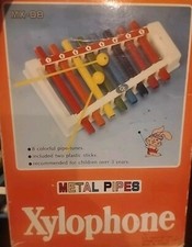 Xylophone 8 Tones, Metal Pipes MX-08