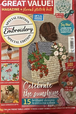 Love Embroidery Special Edition magazine Issue 53, 2024 New