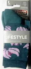 Darn Tough Women's 6089 Crew Lightweight Lifestyle Sock Casual M (7.5-9.5)