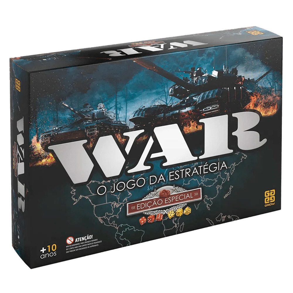 COMPREI O JOGO DE TABULEIRO WAR VIKINGS - LOJA GROW! 