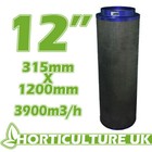 Viper Premium Carbon Filter 12" ( 315mm ) x 1200mm - 3900m3/h - RC-48 Carbon