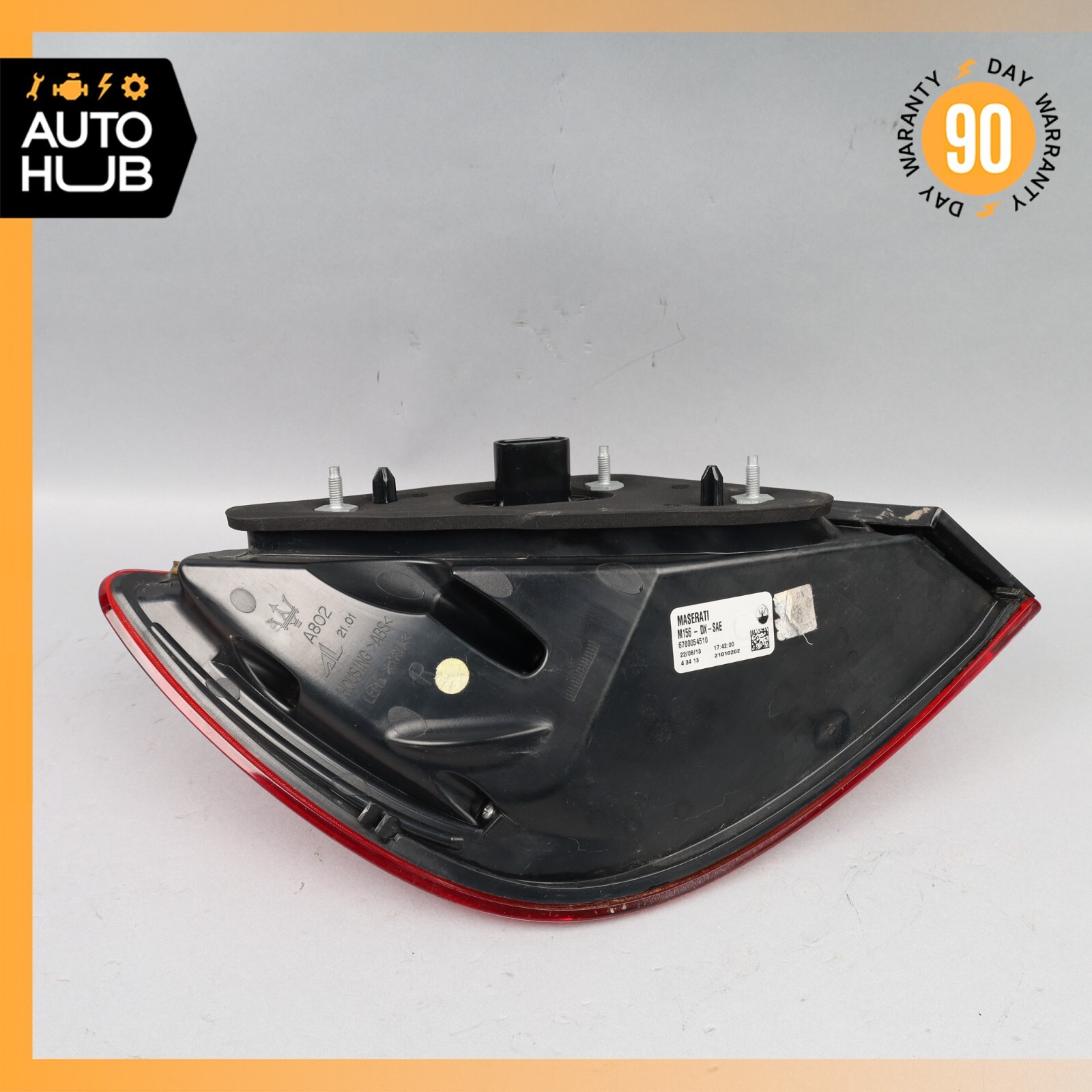 14-20 Maserati Quattroporte S Q4 M156 Right Side Outer Tail Light Lamp OEM 50k
