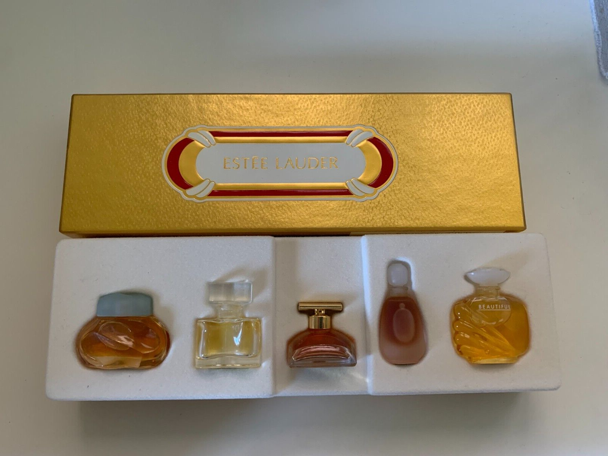 Vintage Estee Lauder Small Wonders Mini Perfume Set
