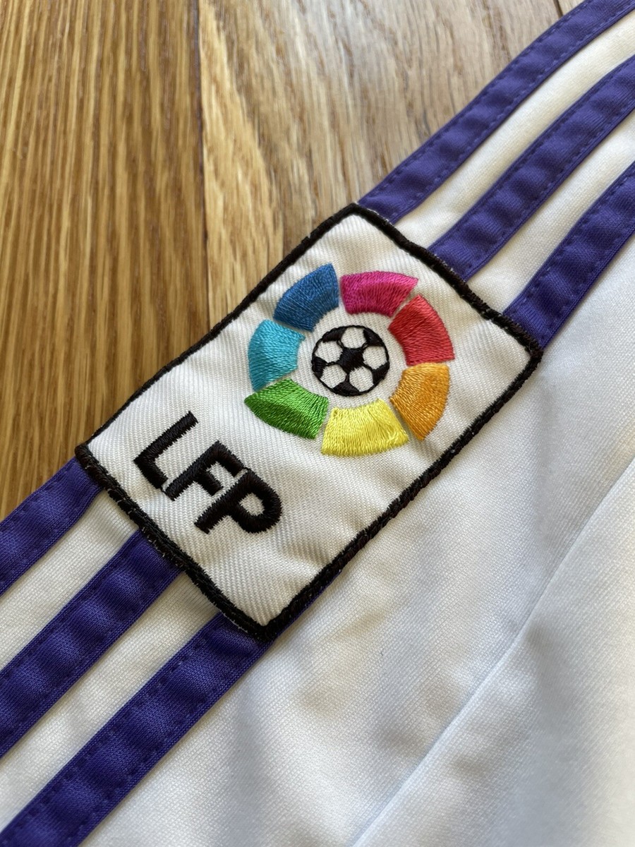 レア！adidas 2007-2008real madirdホーム ユニフォーム Real Madrid 2007 2008 Authentic Adidas Home Football Soccer