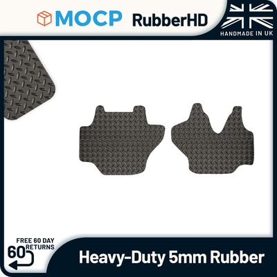 5mm Heavy-Duty Rubber Truck Mats to fit Renault Maxity 2007-2019