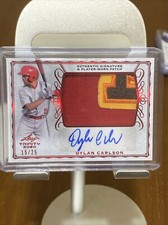 /25 Auto 4 COLOR PREMIUM PATCH 2020 Leaf Trinity Dylan Carlson