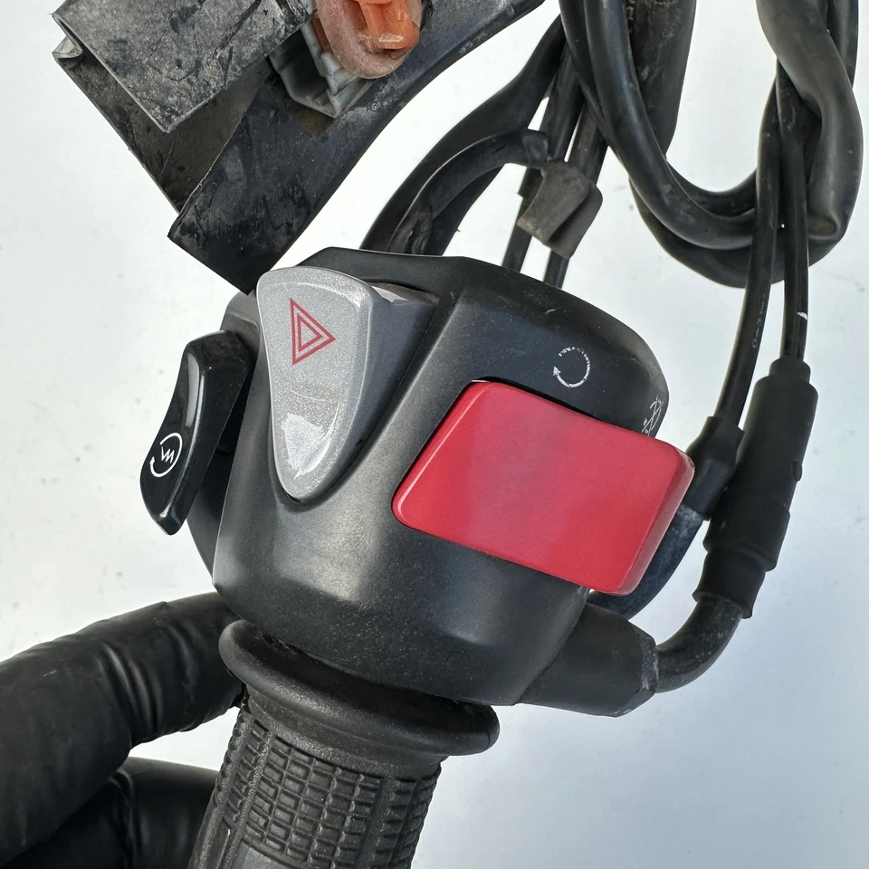 Honda CB500X CB500 X ABS 2013 Interruptor derecho bloque controles cables acelerador Foto 3 de 4