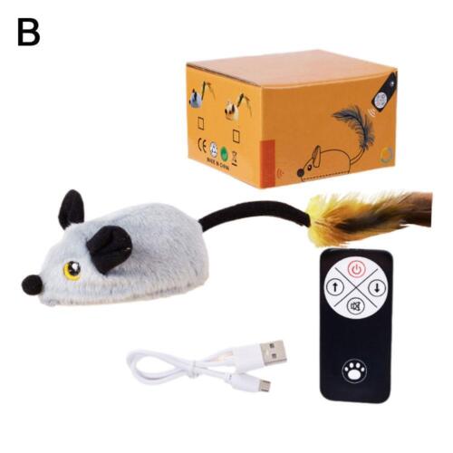 Cat Toy Simulation Electric Mouse Intelligent Induction Remote Control` T9X J5X2 - Picture 19 of 19