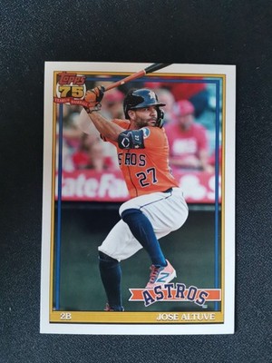 2026 Topps Jose Altuve 1991 #T91-7