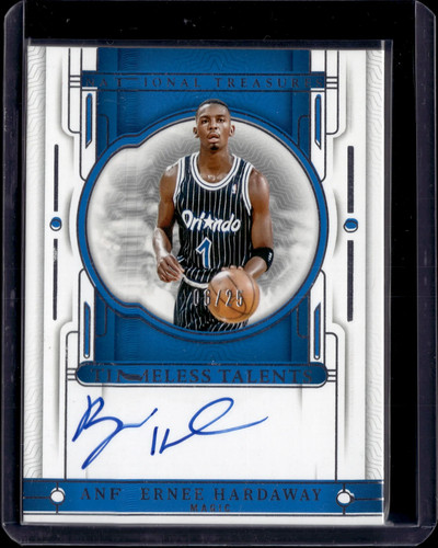 2024 Panini National Treasures Anfernee Hardaway Auto /25 #TTS-AHW
