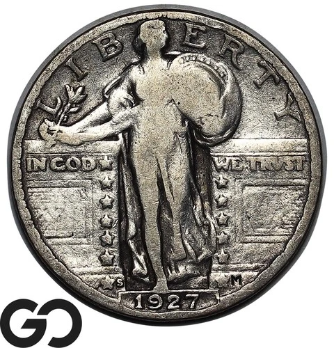 1927-S Standing Liberty Quarter