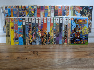 Turok Dinosaur Hunter 0 1-47 Vol 1 Complete Set + Mini Series 1993 Valiant Comic