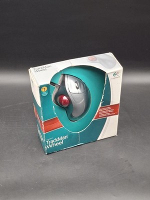 Logitech TrackMan Wheel 910-000809 Trackball Maus USB OVP