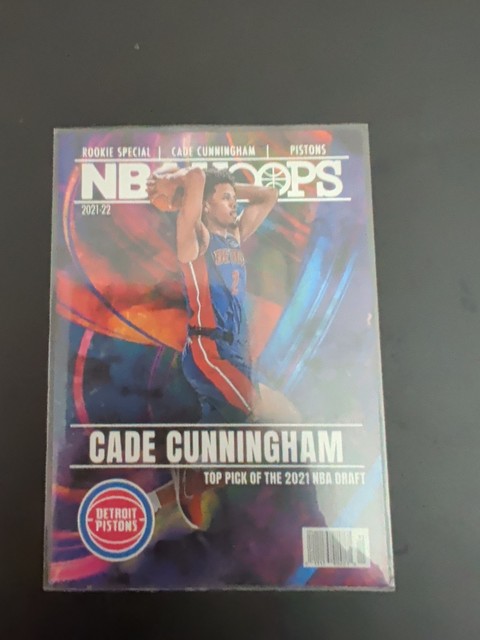 2021-22 NBA Hoops Cade Cunningham Rookie Special Insert SP #RS-1 Detroit Pistons