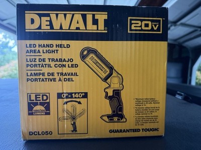 DeWalt DCL050 20V LED Handheld Area Light 300/1000 Lumens Bare Tool
