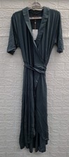 New Quince Tencel Jersey Midi Wrap Dress Women's US Size XL