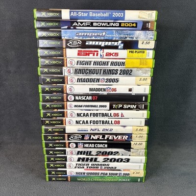 Xbox - 21 Game Lot for Original Xbox - Instant Collection - Cleaned & Tested