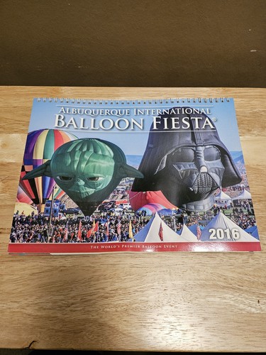 2016 Official AIBF Wall Calendar Albuquerque International Balloon Fiesta