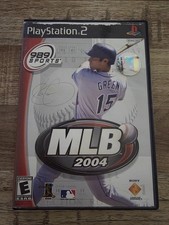 MLB 2004 - Playstation 2 PS2 Baseball CIB Manual Tested Works 989 Sports